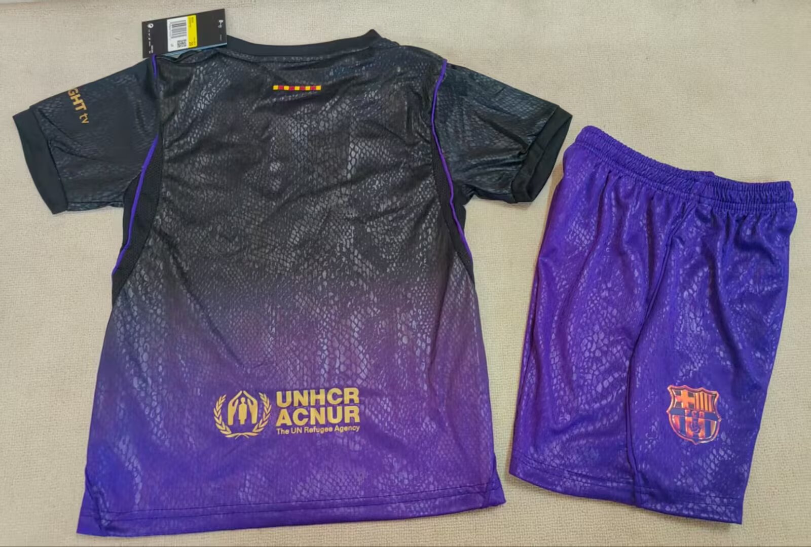 Completino Bambino Barcellona Away 2026/27