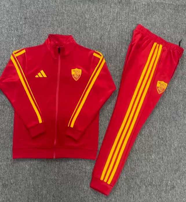 Tuta Roma Full Zip Rosso Acceso 2026/27