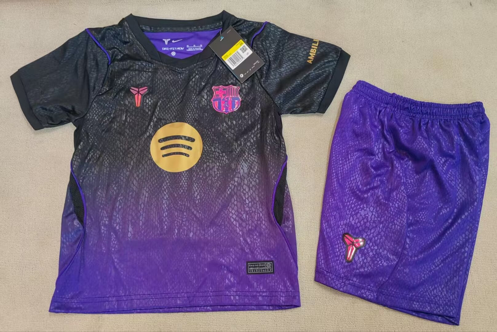 Completino Bambino Barcellona Away 2026/27