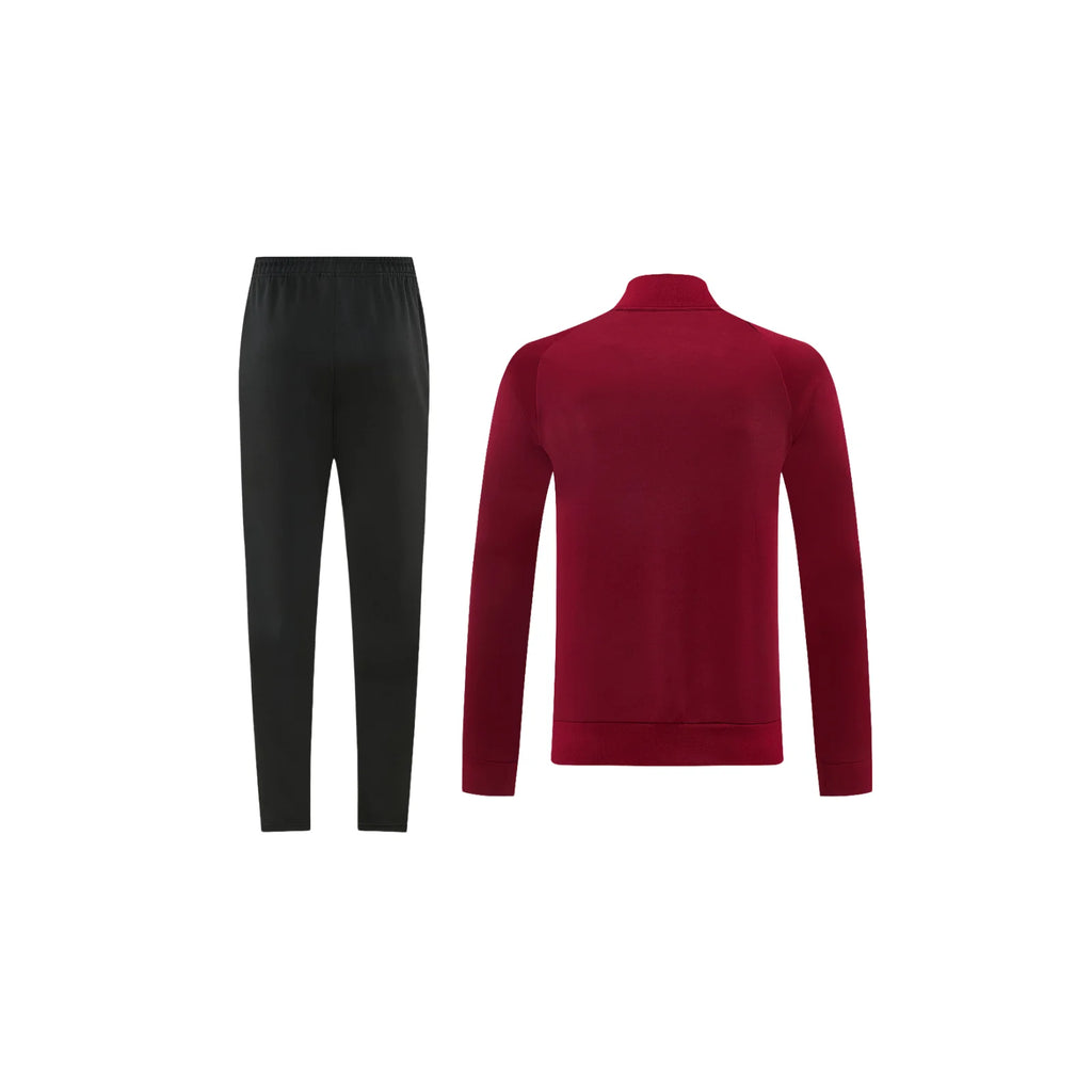 Tuta Roma Full Zip Rosso Scuro 2026/27