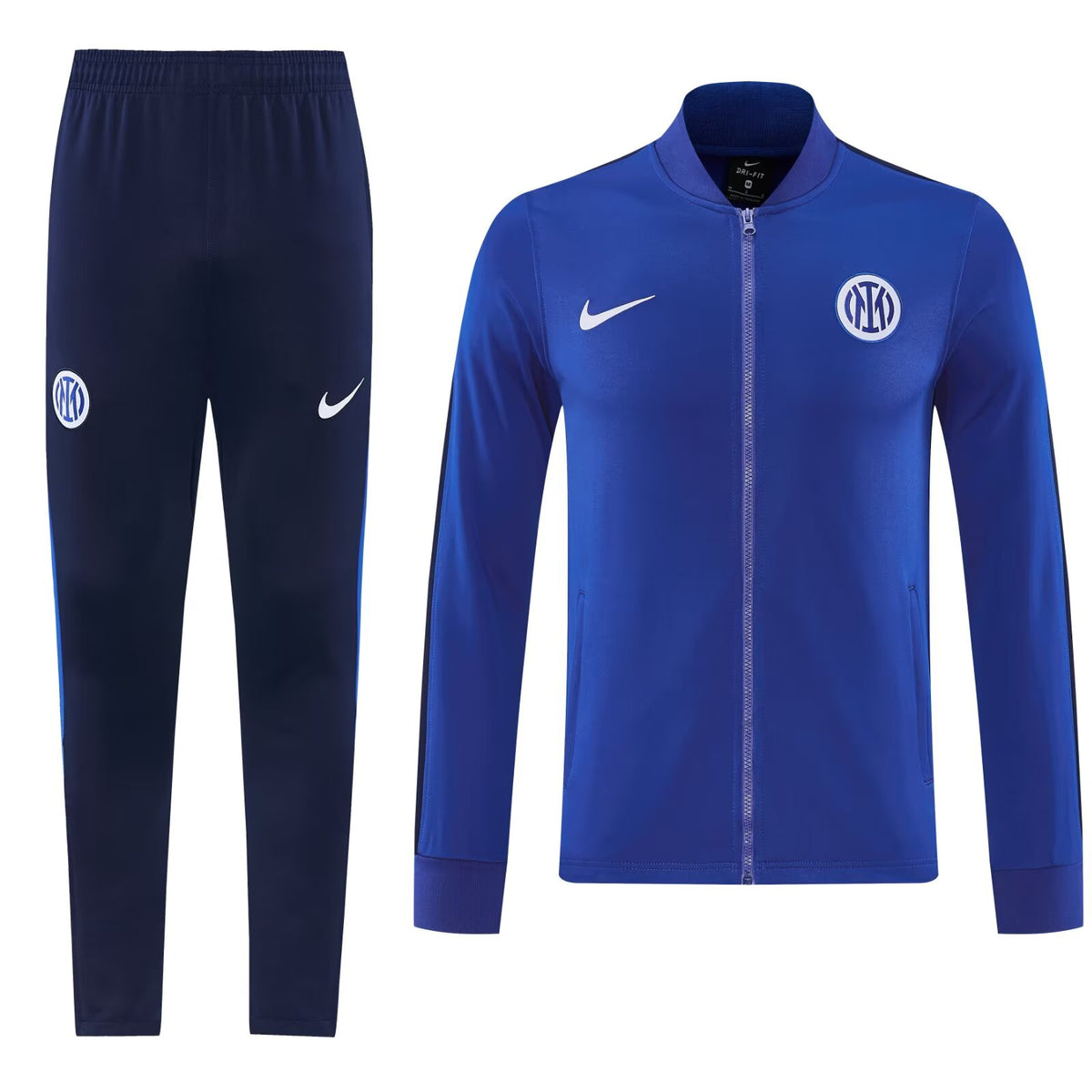 Tuta Inter Full Zip Blu Scuro 2026/27