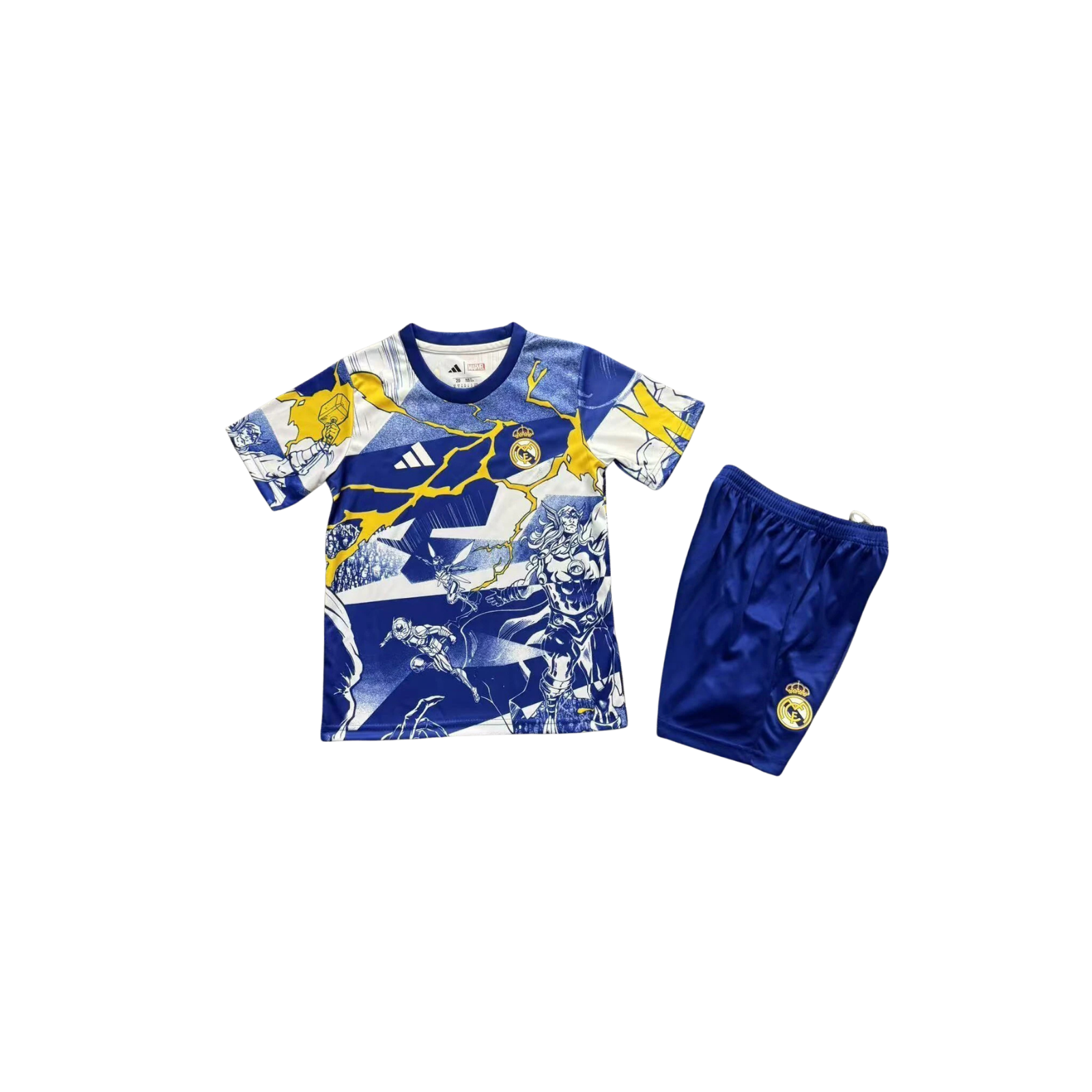 Completino Bambino Real Madrid Marvel Blu 2025/26