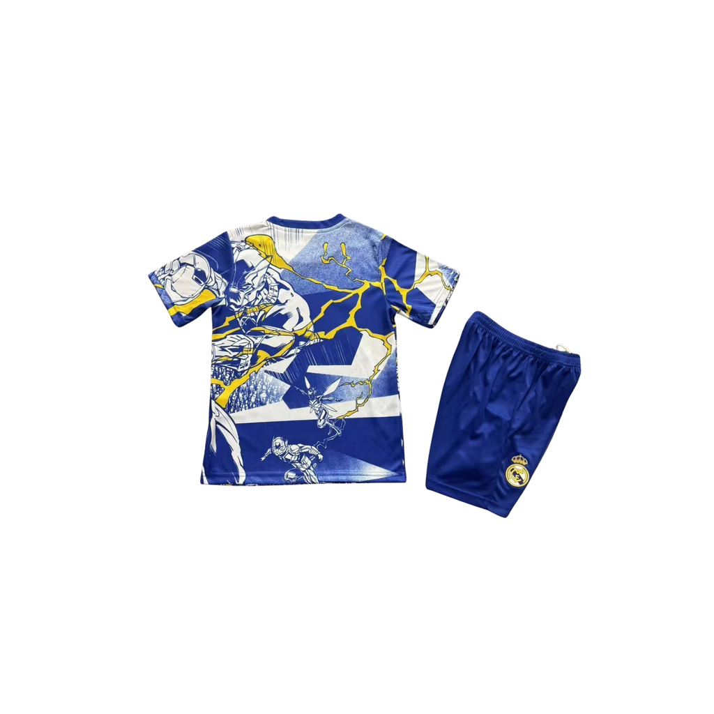 Completino Bambino Real Madrid Marvel Blu 2025/26