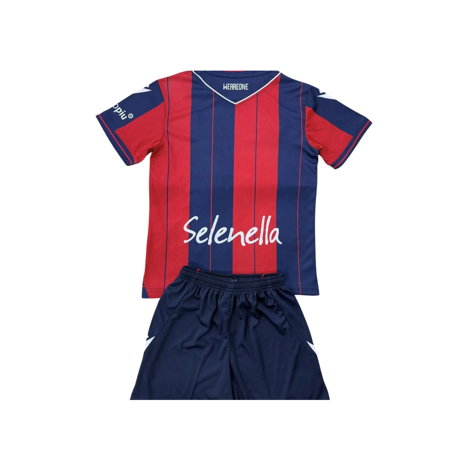 Completino Bambino Bologna Home 2025/26 - Patch Coppa Italia inclusa