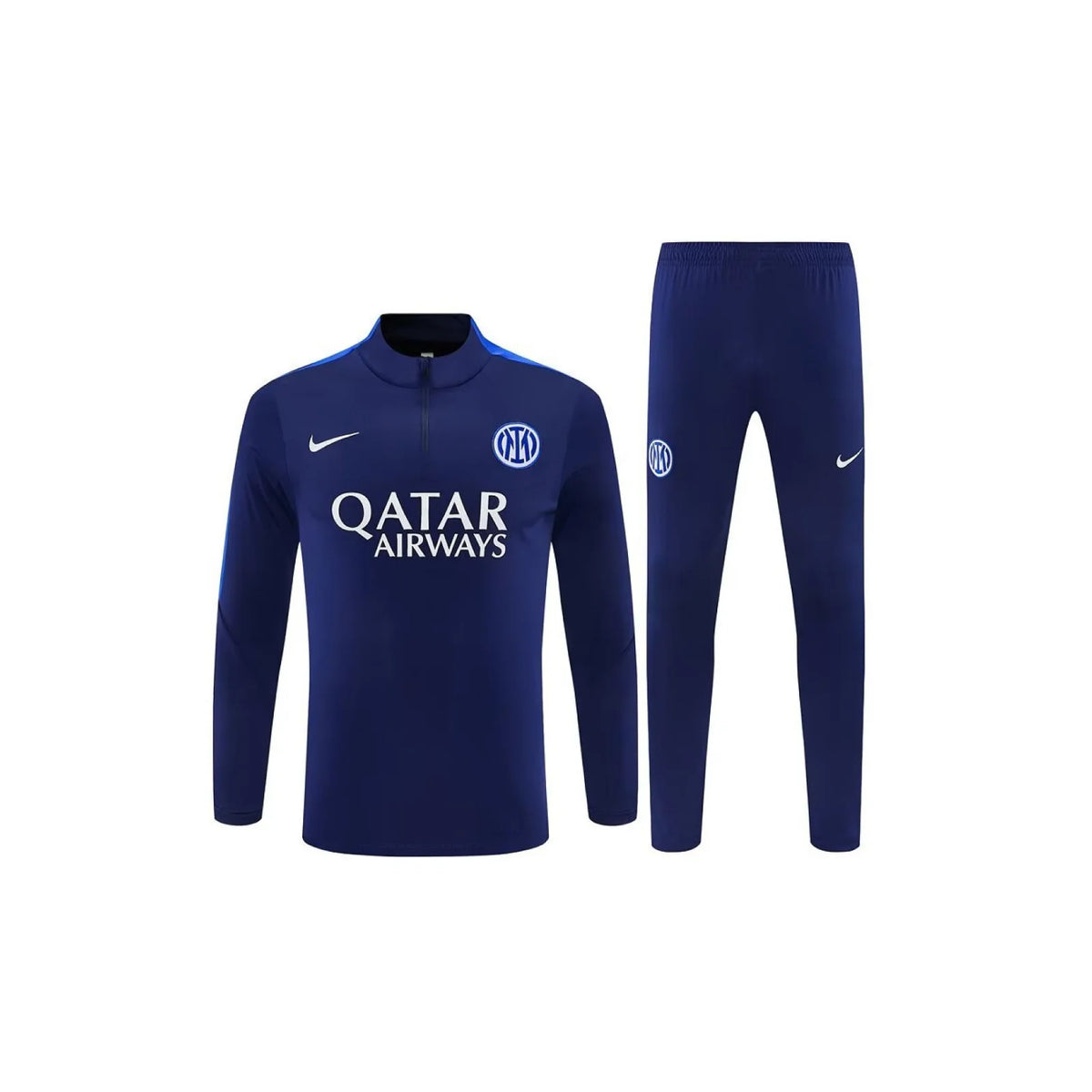 Tuta Inter Mezza Zip Blu Scuro 2026/27