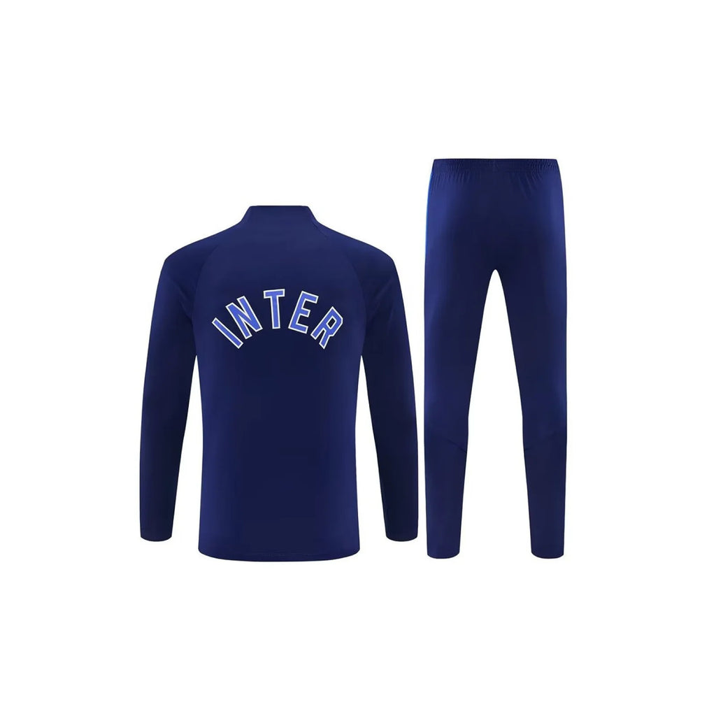 Tuta Inter Mezza Zip Blu Scuro 2026/27