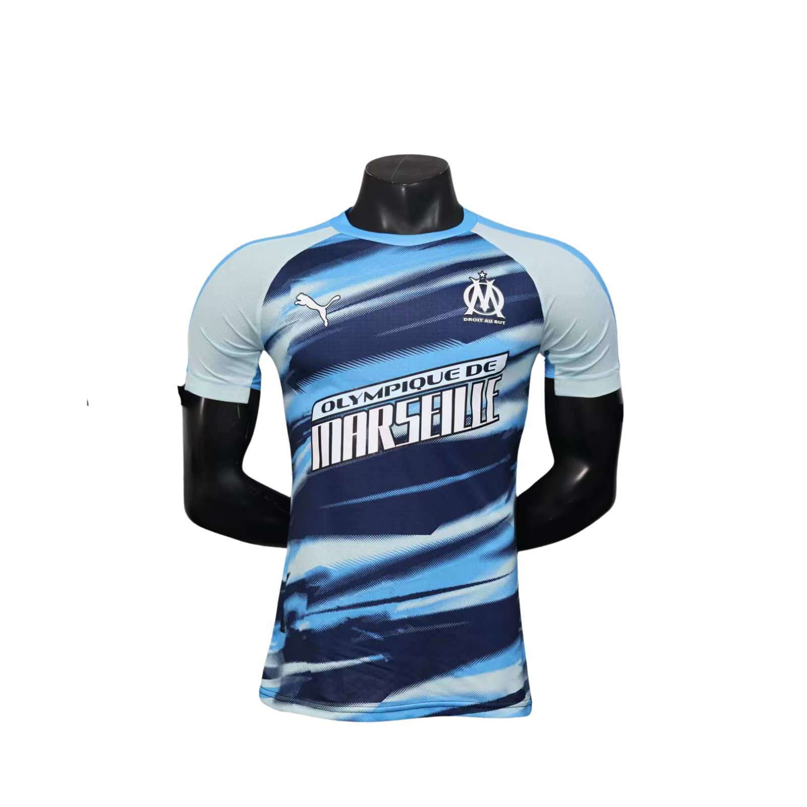 Maglia Allenamento Pre-match Marsiglia Blu 2025/26 - Player Version