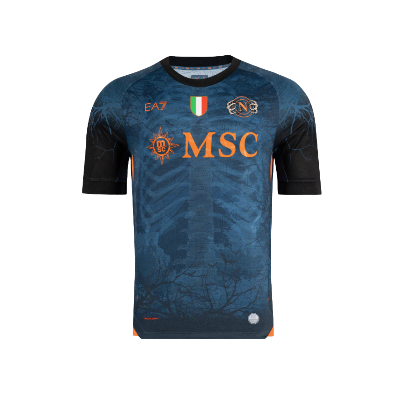 Maglia Napoli Halloween Blu 2025/26 Scudetto Incluso