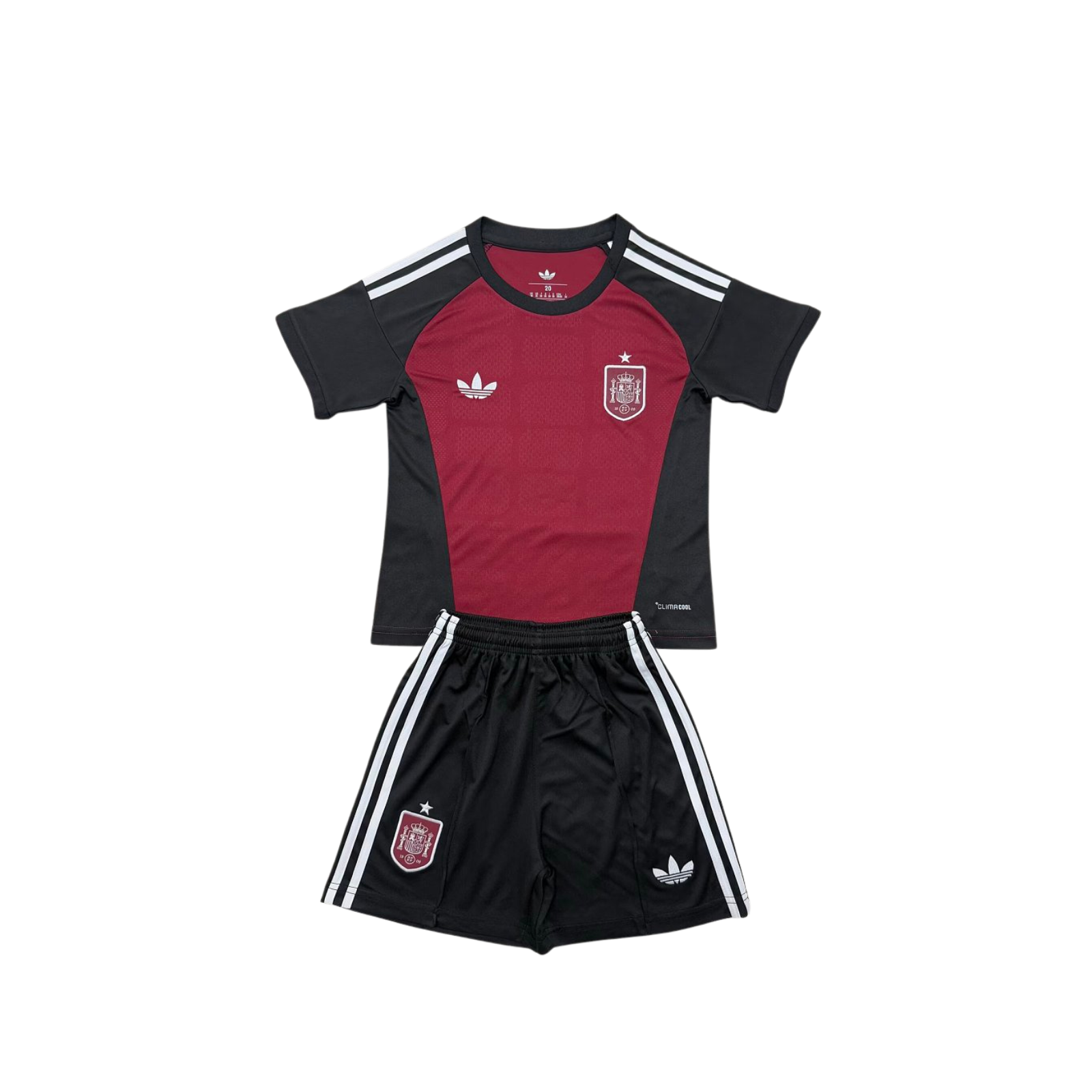 Completino Bambino Spagna Portiere Rosso 2026/27