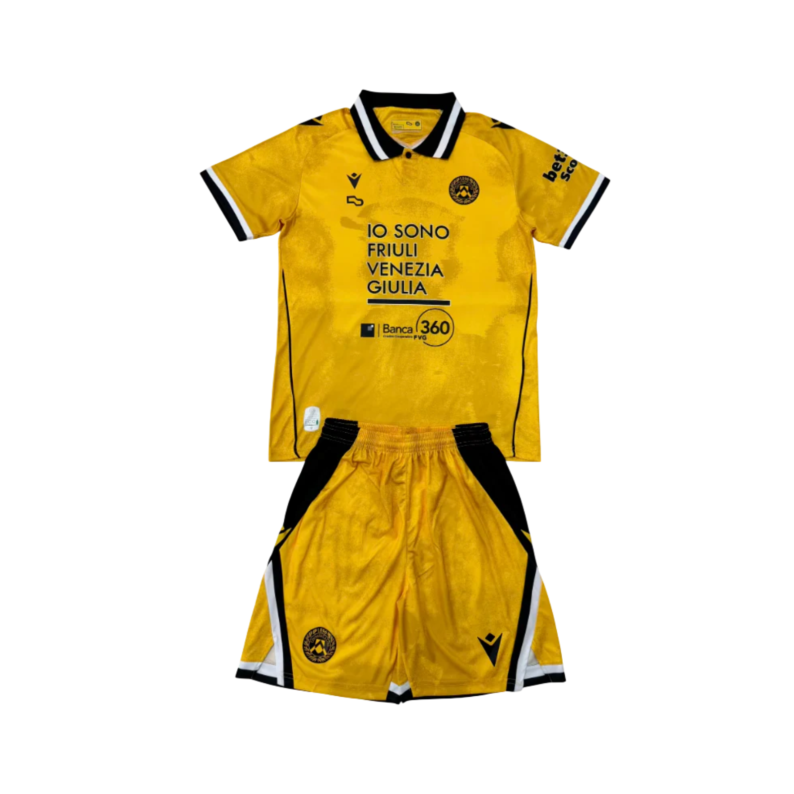 Completino Terza Maglia Bambino Udinese 2025/26