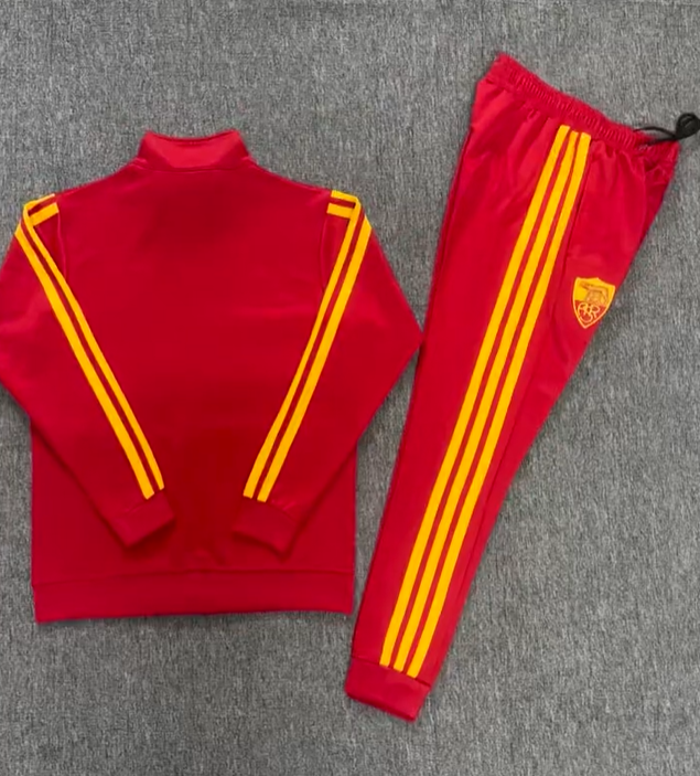 Tuta Roma Full Zip Rosso Acceso 2026/27