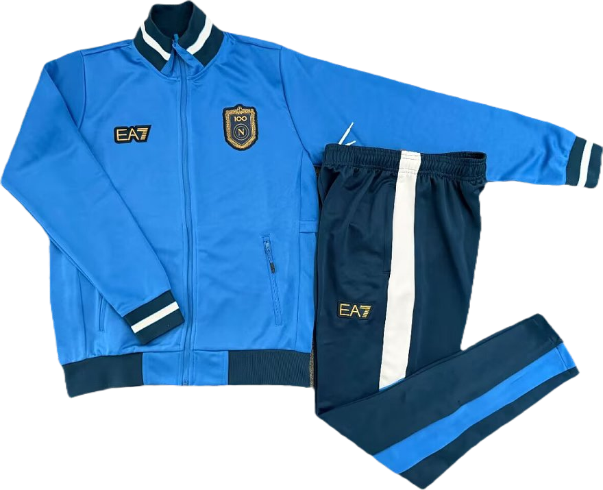 Tuta Napoli Centenario Full Zip 2026/27