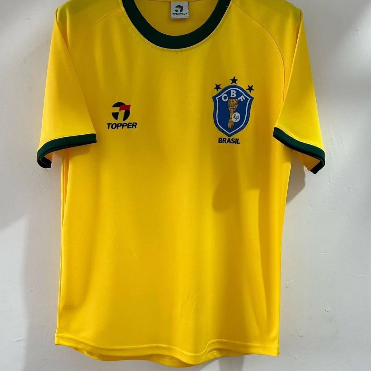 Maglia Vintage Brasile Home 1982