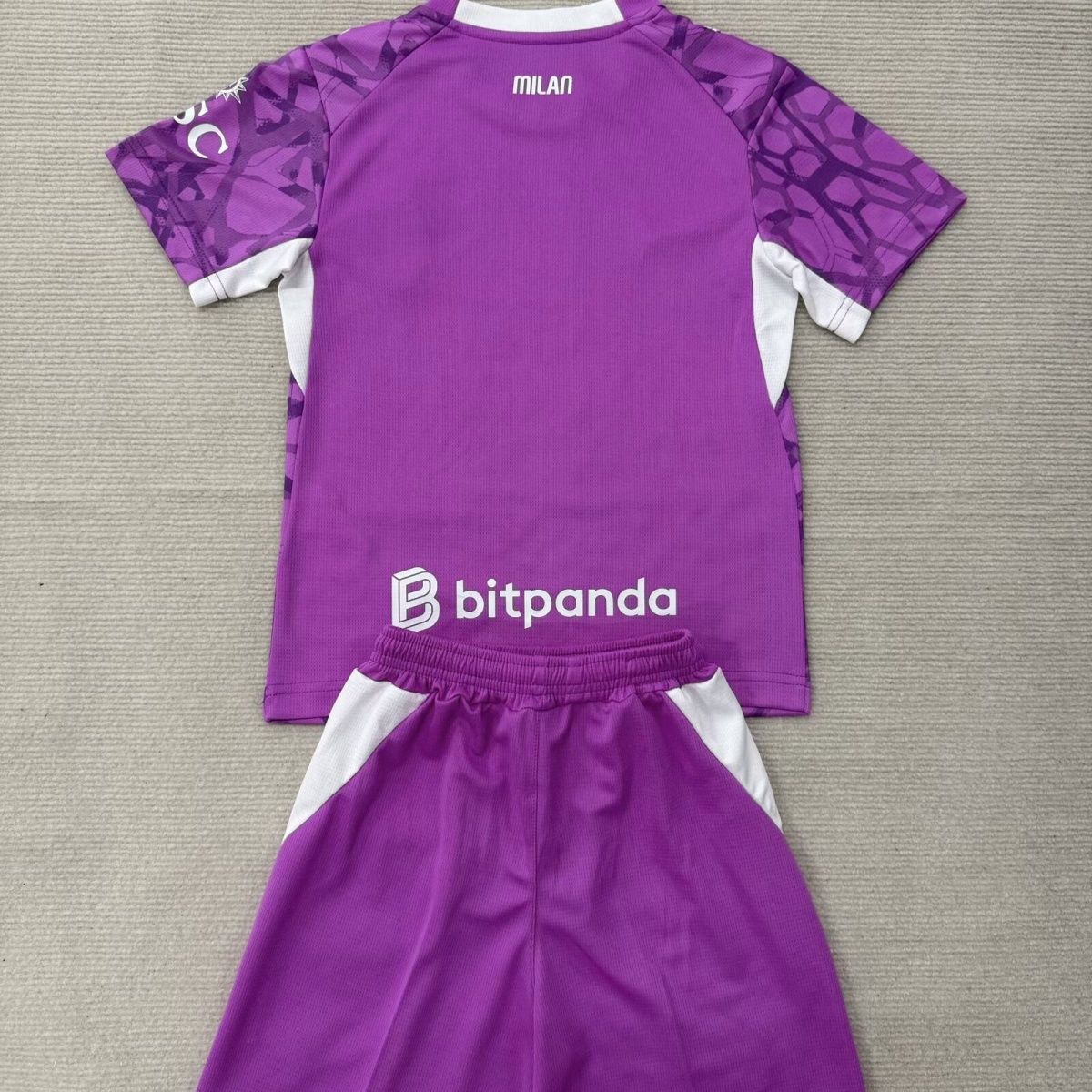 Completino Bambino Milan Portiere Viola 2026/27