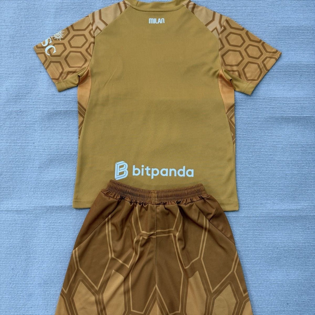 Completino Bambino Milan Portiere Oro 2026/27