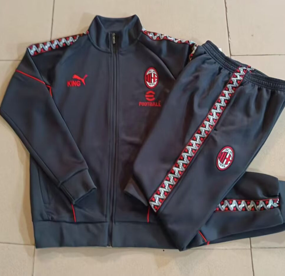 Tuta Milan Nera Full Zip 2026/27