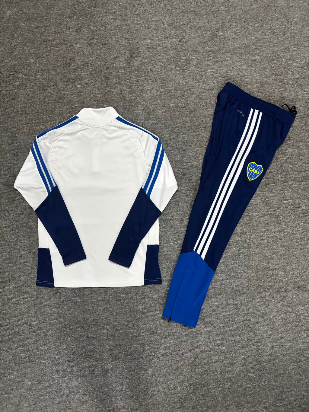 Tuta Boca Juniors Mezza Zip Bianca 2026/27